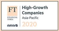 Koh Young is ranked as one the 2020 Top 500 High-Growth Companies by the Financial Times